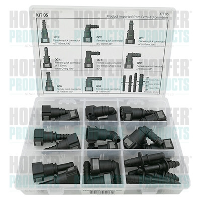 HOFKIT 05, Assortment, fasteners, HOFFER, 320920035, 73081, KIT05, 23081, 7506K05